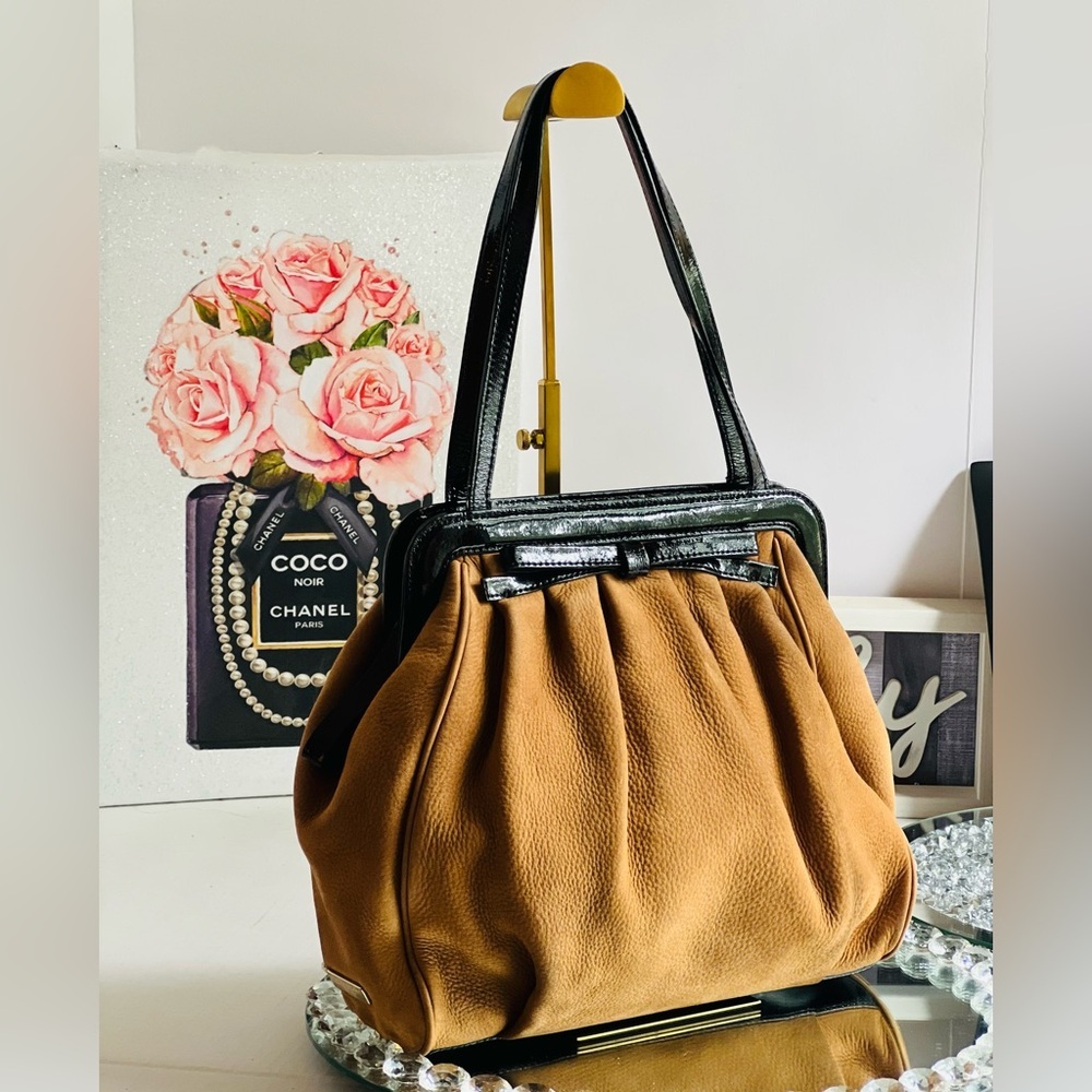 Kate Spade vintage Monica Lady Frames leather shoulder bag